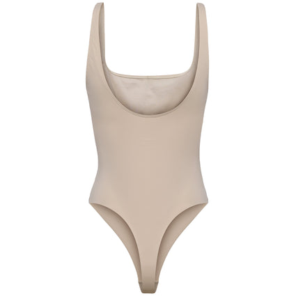 Cameltoe proof thong bodysuit
