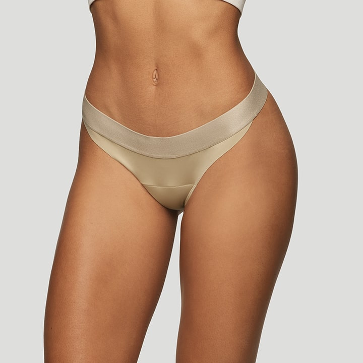 Repeat-Logo Low-Rise Thong for Women